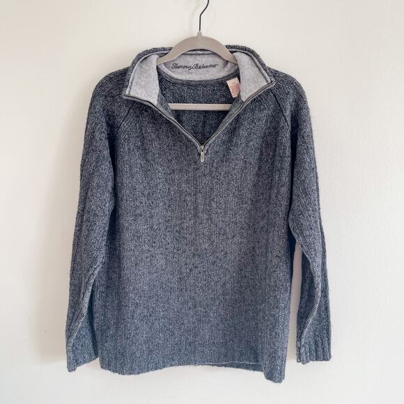 MEN'S LARGE TOMMY BAHAMA WOOL LIKE SWEATER - Picture 1 of 3